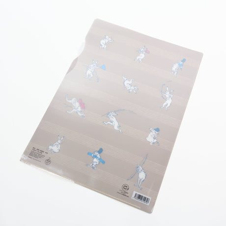 Choju Jinbutsu Giga A4 Clear File / Benrido - bungu