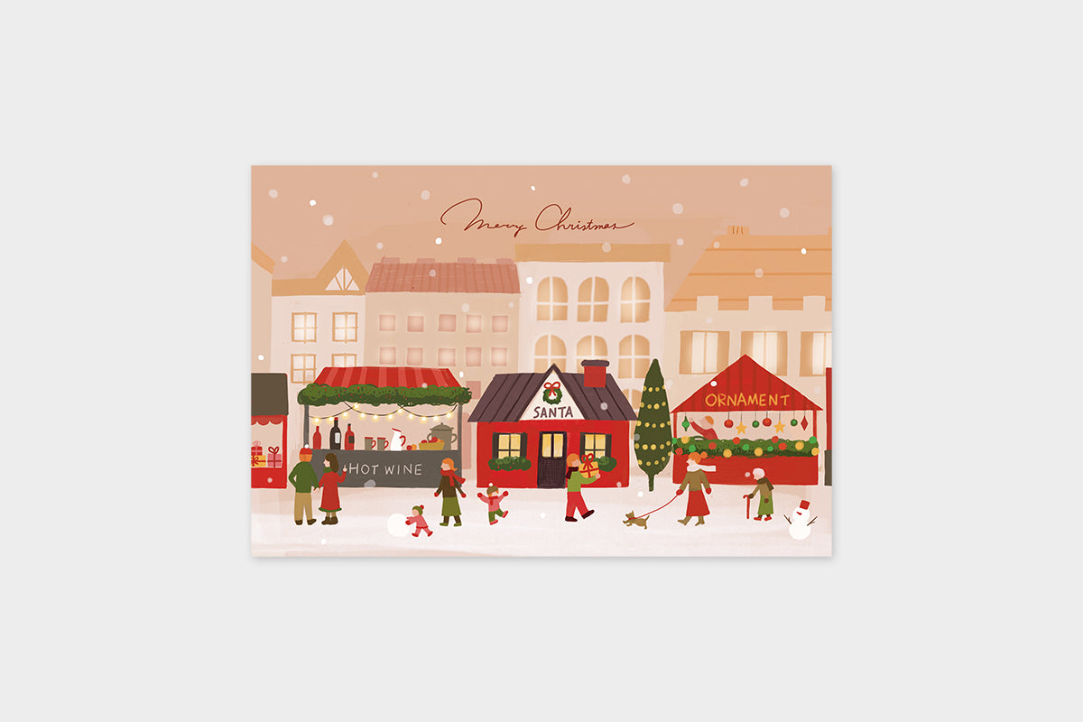 Art Touch mint Christmas Postcards / TOUCH & FLOW