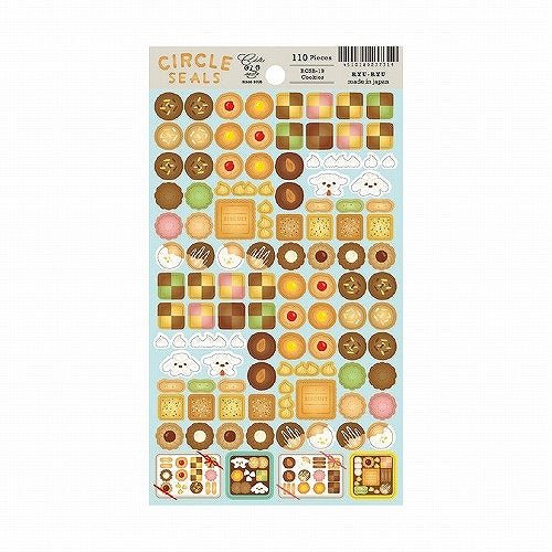 Circle Seals Basic Sheet Sticker / RYU - RYU - bungu