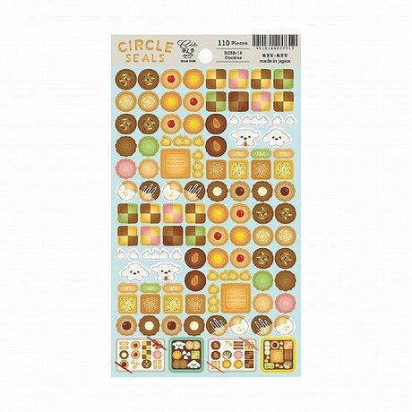 Circle Seals Basic Sheet Sticker / RYU - RYU - bungu