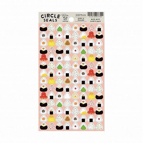 Circle Seals Basic Sheet Sticker / RYU - RYU - bungu