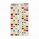 Circle Seals Basic Sheet Sticker / RYU - RYU - bungu