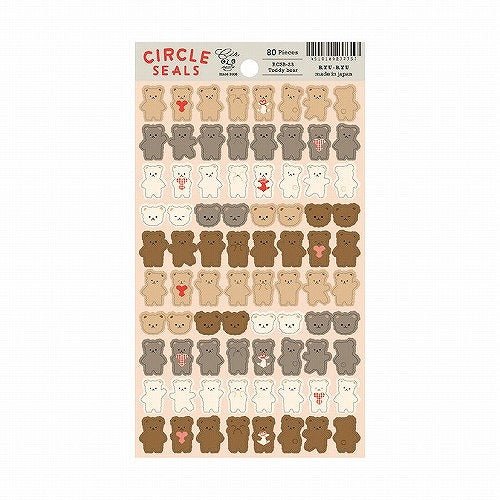 Circle Seals Basic Sheet Sticker / RYU - RYU - bungu