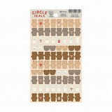 Circle Seals Basic Sheet Sticker / RYU - RYU - bungu