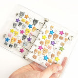 Clear Binder M5 Size / WORLD CRAFT - bungu