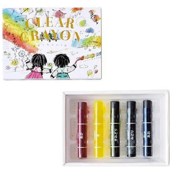 CLEAR CRAYON Translucent Crayons / Kokuyo - bungu