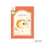 Clear File 2-Pack Okashi na Doubutsu Kobo / Furukawashiko - bungu