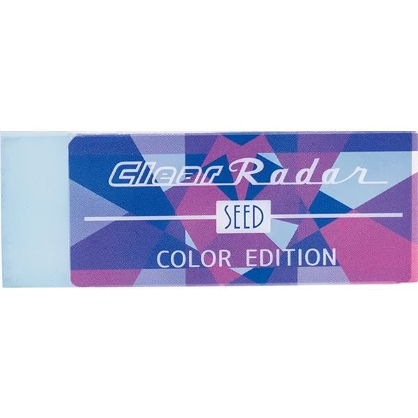 Clear Radar 150 Eraser Color / SEED - bungu