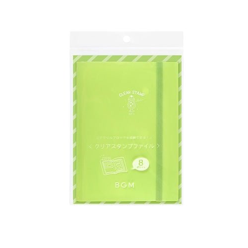 Clear Stamp File Cases & Bags / BGM - bungu