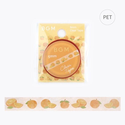 Clear Tape 5mm Life Series / BGM - bungu
