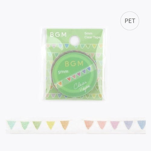 Clear Tape 5mm Life Series / BGM - bungu