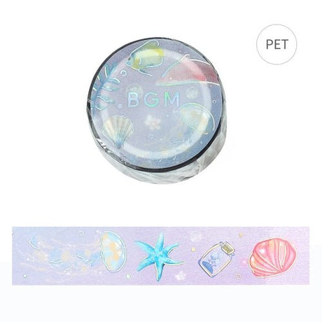 Clear Tape Foil Stamped Life Series / BGM - bungu