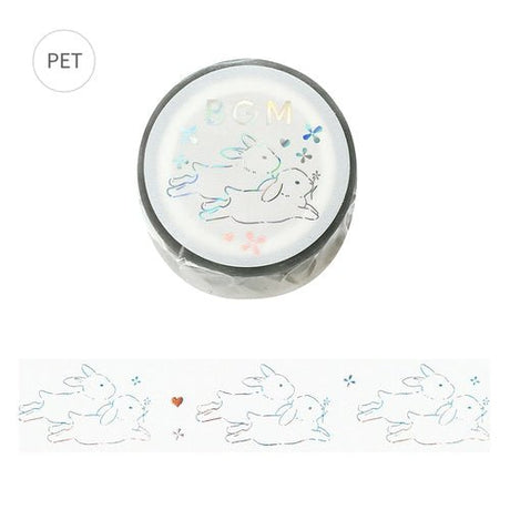 Clear Tape Life Series Foil Stamped / BGM - bungu