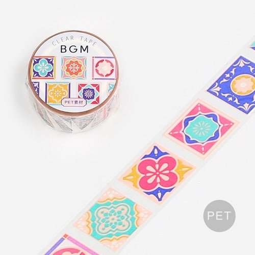 Clear Tape Stained Glass First Collection / BGM - bungu