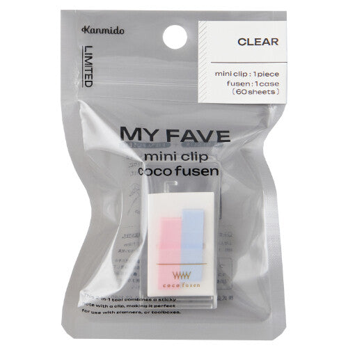 [Limited] MY FAVE Mini Clip & Coco Fusen / Kanmido