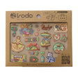 [CLEARANCE] Fabric Sticker Set World / irodo - bungu