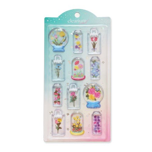 Clearium 3D Sticker / WORLD CRAFT - bungu