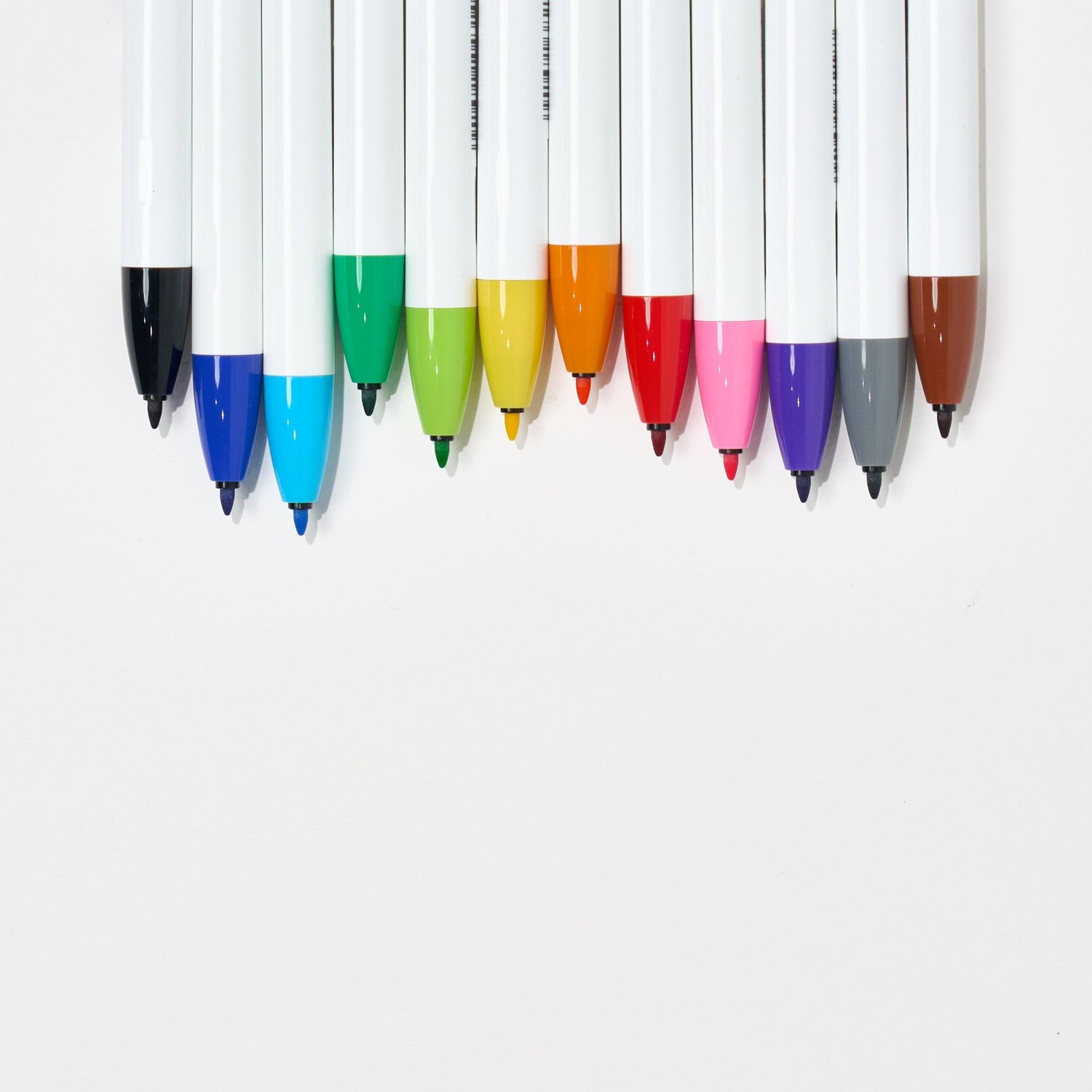 Clickart Water-Based Markers 12 Color Set / Zebra - bungu