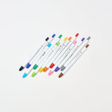 Clickart Water-Based Markers 12 Color Set / Zebra - bungu