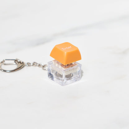 Clicky Key Top Keychain Gacha Capsule - bungu