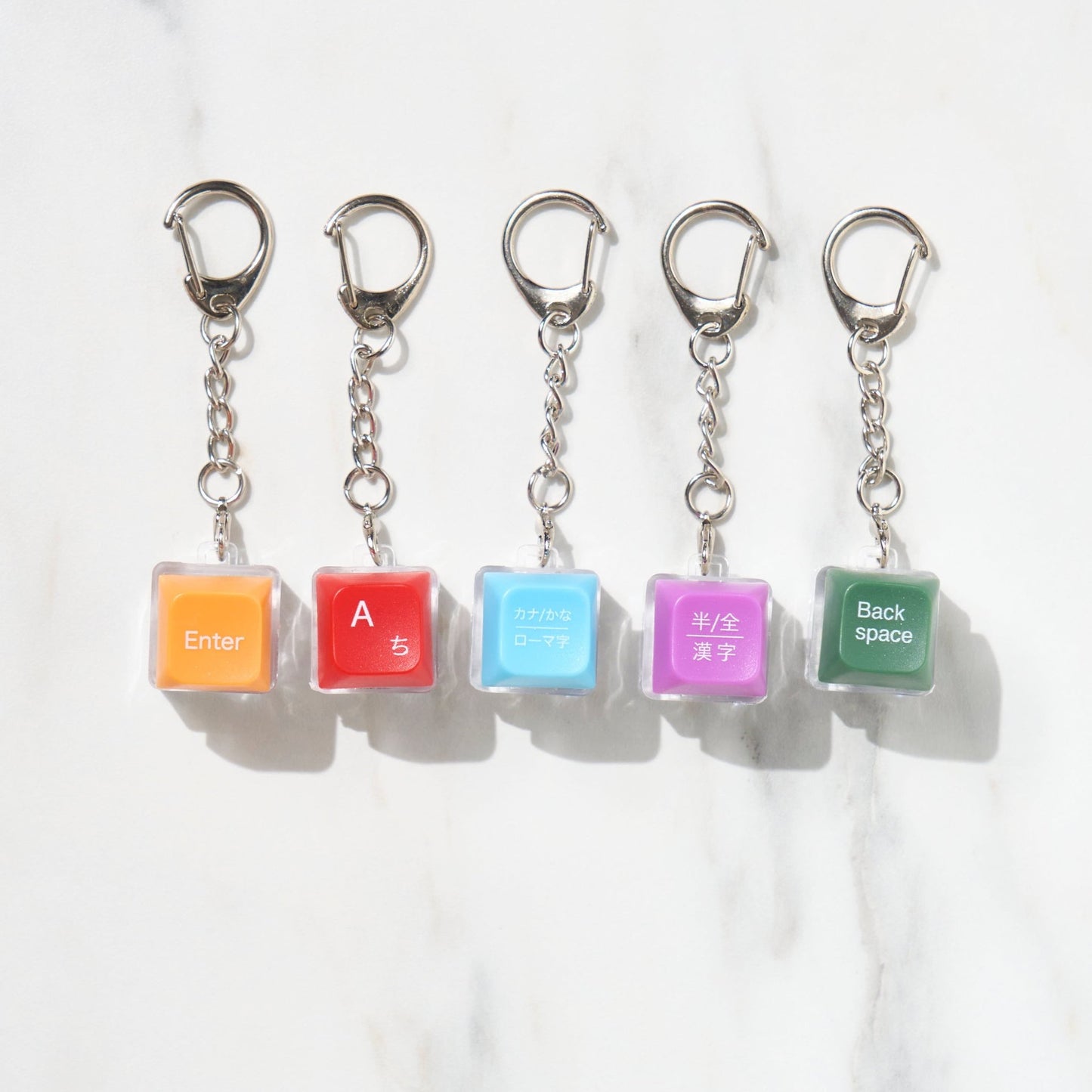 Clicky Key Top Keychain Gacha Capsule - bungu