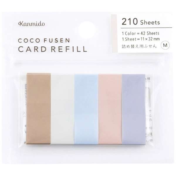 Coco Fusen Card Refill M / Kanmido - bungu