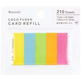 Coco Fusen Card Refill M / Kanmido - bungu