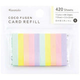 Coco Fusen Card Refill S / Kanmido - bungu