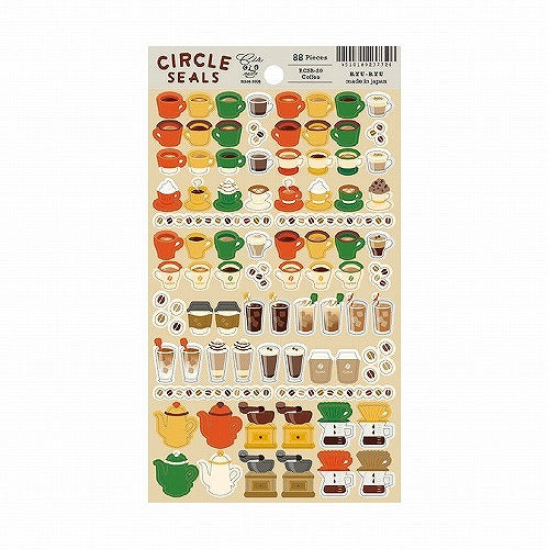 Circle Seals Basic Sheet Sticker / RYU-RYU