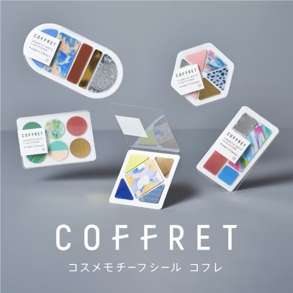 COFFRET Cosmetic Motif Film Stickers Bar / KING JIM - bungu