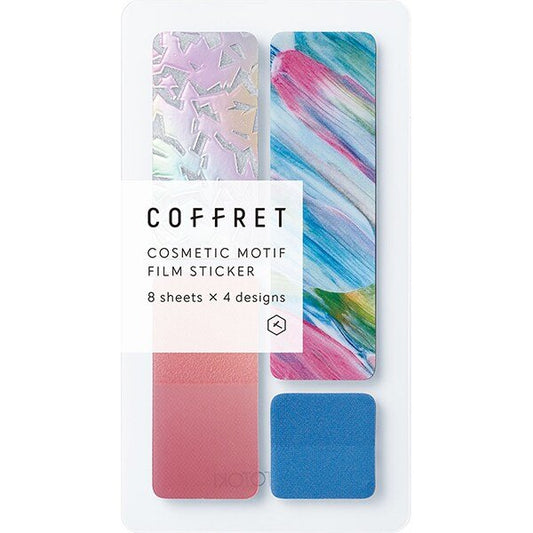 COFFRET Cosmetic Motif Film Stickers Bar / KING JIM - bungu