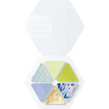 COFFRET Cosmetic Motif Film Stickers Triangle / KING JIM - bungu