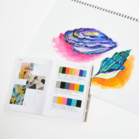 Color Dictionary Applied Edition / Seigensha - bungu