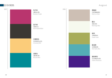 Color Dictionary Applied Edition / Seigensha - bungu