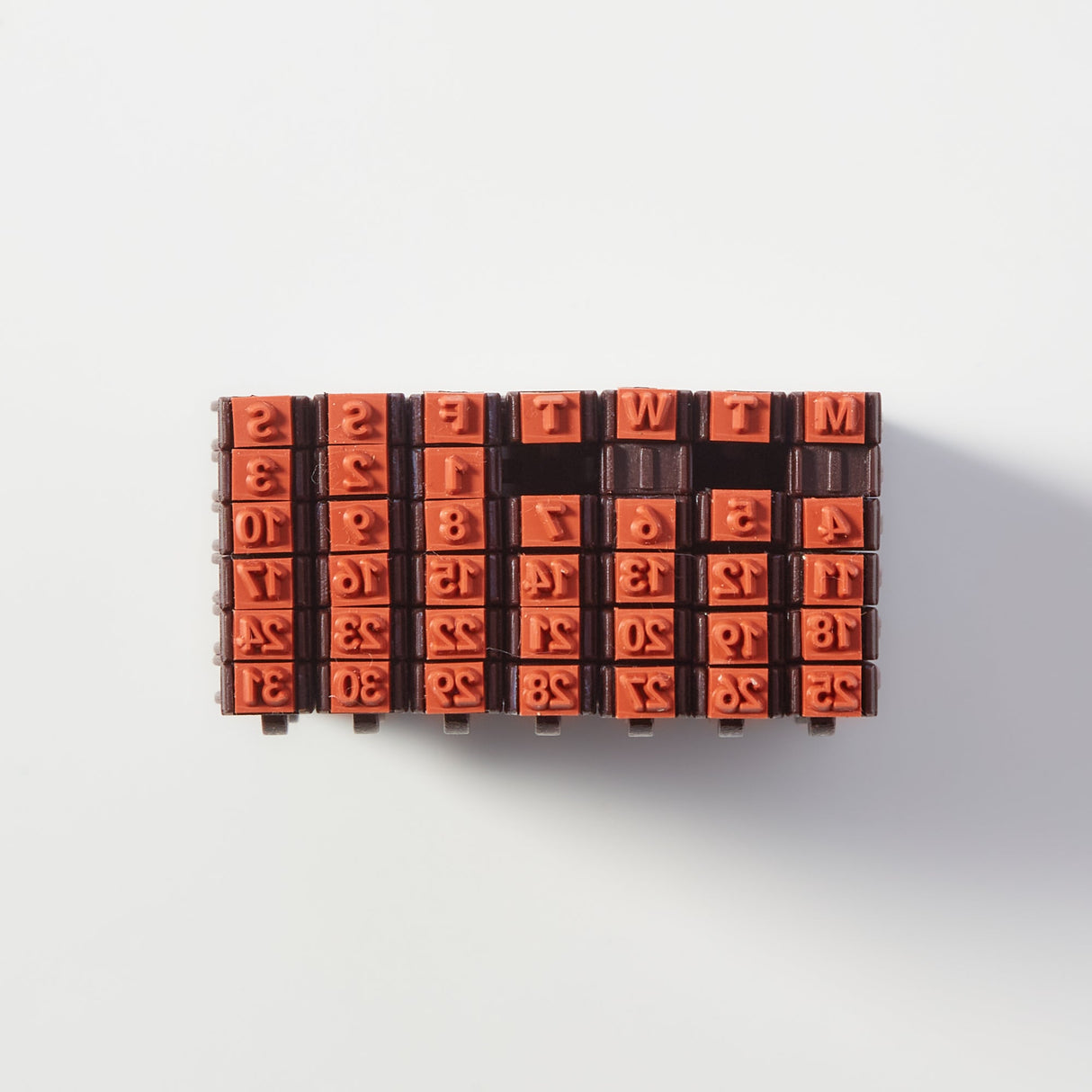 Connected Calendar Stamp / Shachihata bungu