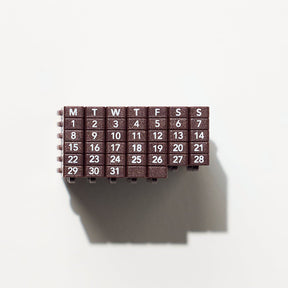 Connected Calendar Stamp / Shachihata - bungu