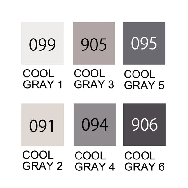 ZIG Clean Color Real Brush Cool Gray / Kuretake