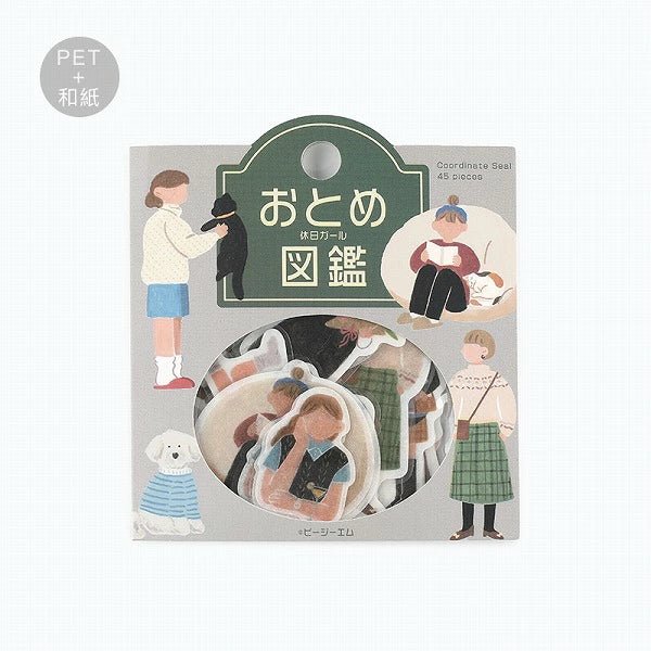 Coordinate Sticker Otome Zukan Flake Stickers / BGM - bungu