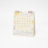 Country Time Floral Ring Desk Calendar 2027 / MIDORI - bungu