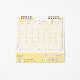 Country Time Floral Ring Desk Calendar 2027 / MIDORI - bungu