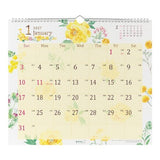 Country Time Floral Wall Calendar 2027 / MIDORI - bungu
