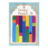 Coupy Pencil 36 - Color Set Book - Style Case / SAKURA - bungu
