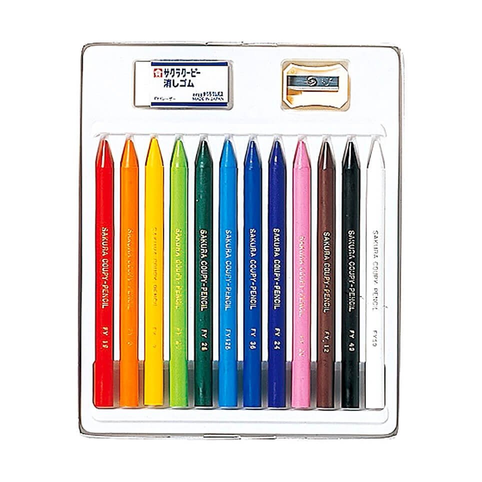Coupy Pencil Colored Pencil Set / SAKURA – bungu