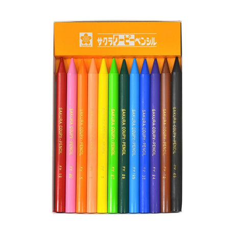 Coupy - Pencil for Young Children Colored Pencils / SAKURA - bungu