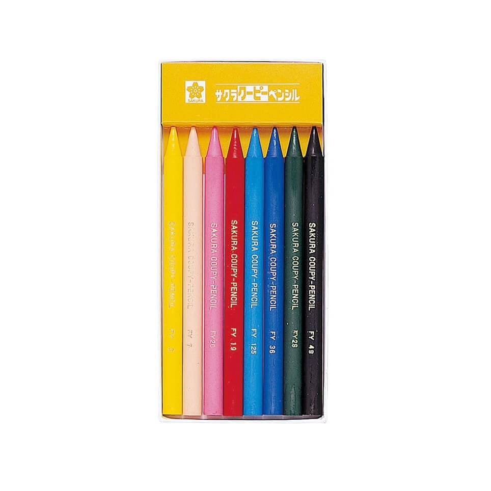 Coupy - Pencil for Young Children Colored Pencils / SAKURA - bungu