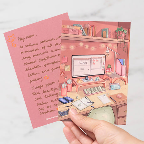 "Cozy Corner" Postcard by Catherine / bungu - bungu