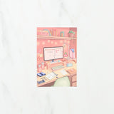 "Cozy Corner" Postcard by Catherine / bungu - bungu