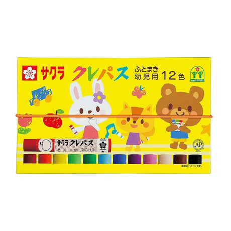 Crepas Futomaki Toddler Crayons / SAKURA - bungu