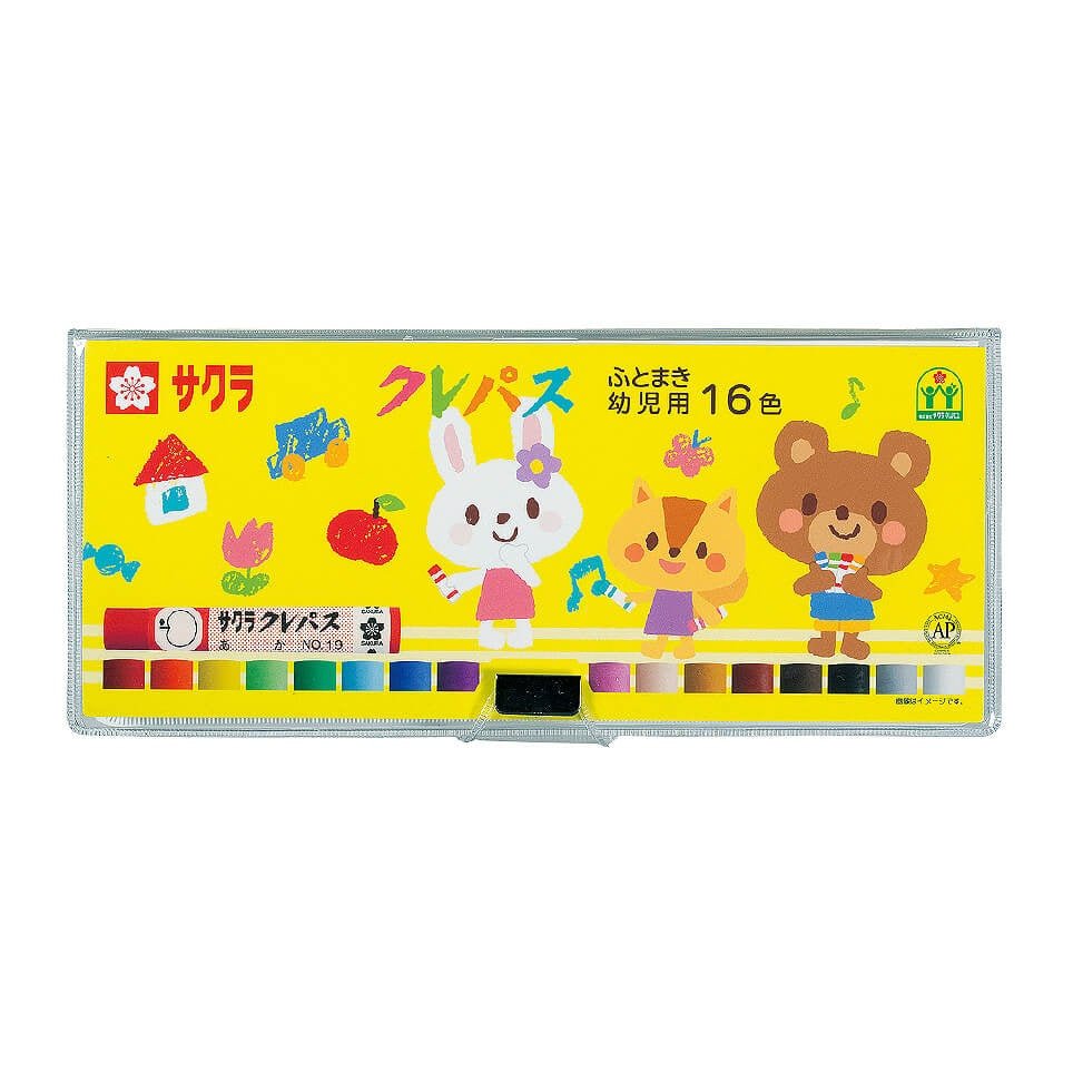 Crepas Futomaki Toddler Crayons / SAKURA - bungu
