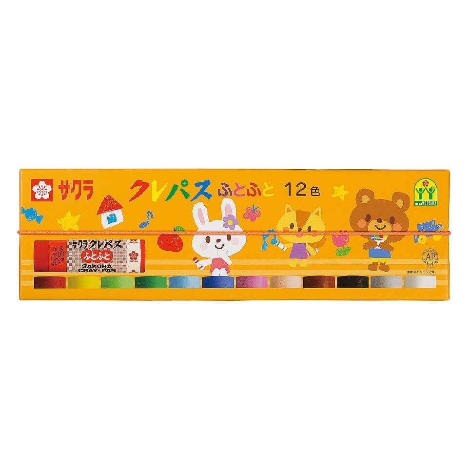 Crepas Futomaki Toddler Crayons / SAKURA - bungu